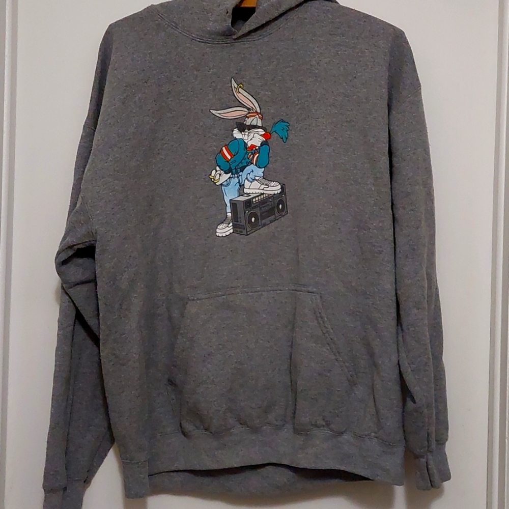 Gray(Bugs bunny)hoodie